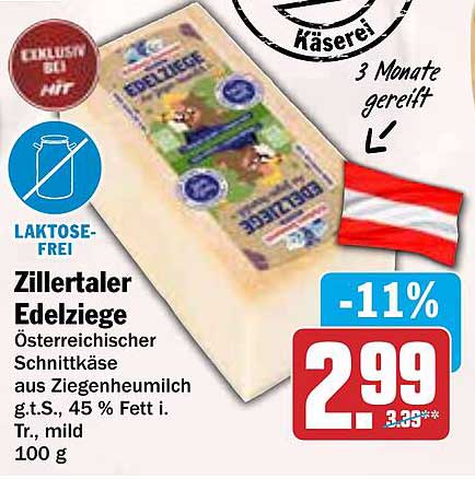 Zillertaler Edelziege – Österreichischer Schnittkäse