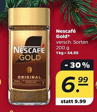 Verwunderlich Nescafe Gold Angebot Netto Bilder