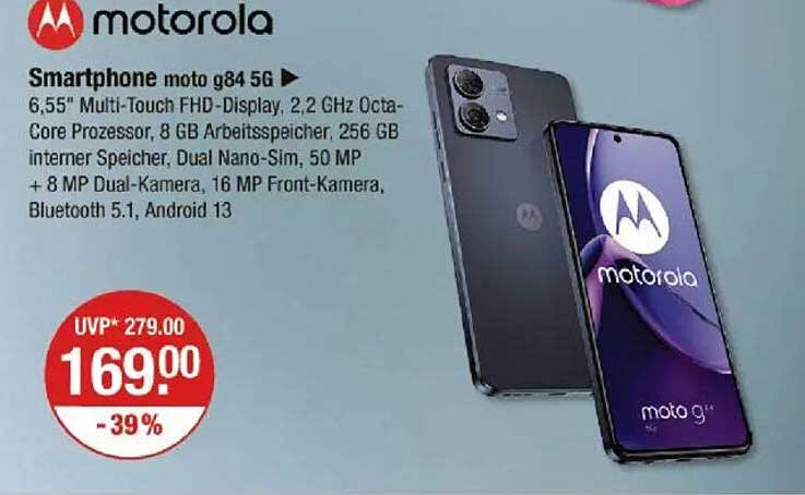 Smartphone moto g84 5G