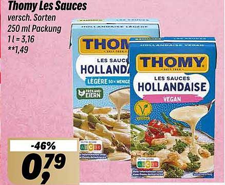 Thomy Les Sauces - verschiedene Sorten 250 ml Packung