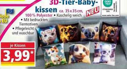 3D-Tier-Babykissen