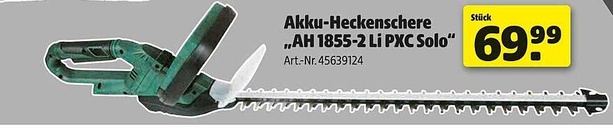 Akku-Heckenschere „AH 1855-2 Li PXC Solo“