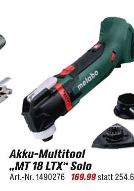 Akku-Multitool „MT 18 LTX“ Solo