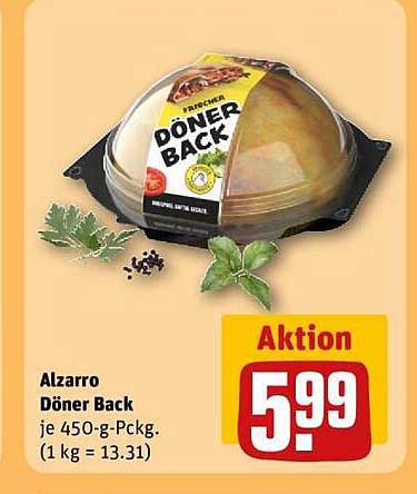 Alzarro Döner Back je 450-g-Pckg.