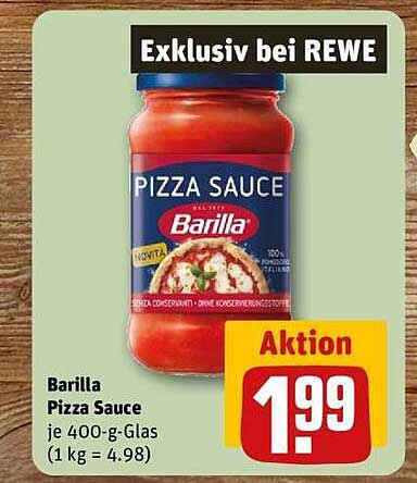 Barilla Pizza Sauce 400g - Exklusiv bei REWE
