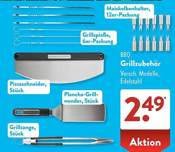BBQ Grillzubehör - Versch. Modelle, Edelstahl