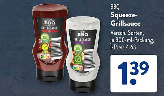 BBQ Squeeze-Grillsauce, 300 ml