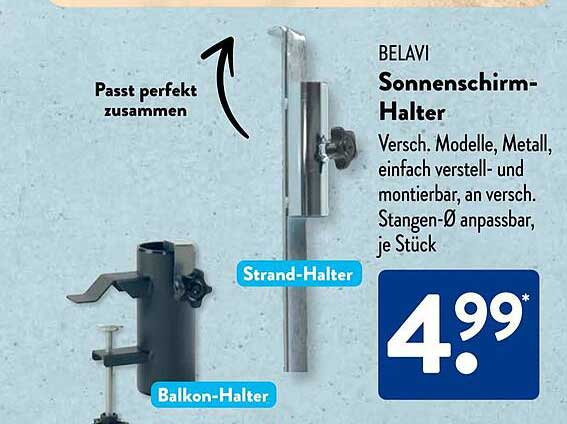BELAVI Sonnenschirm-Halter