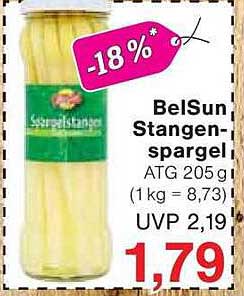 BelSun Stangenspargel ATG 205 g