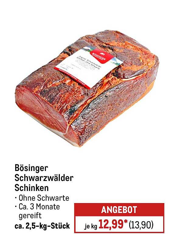 Bösinger Schwarzwälder Schinken
