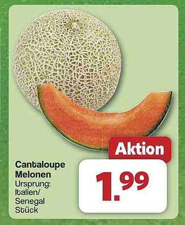 Cantaloupe Melonen