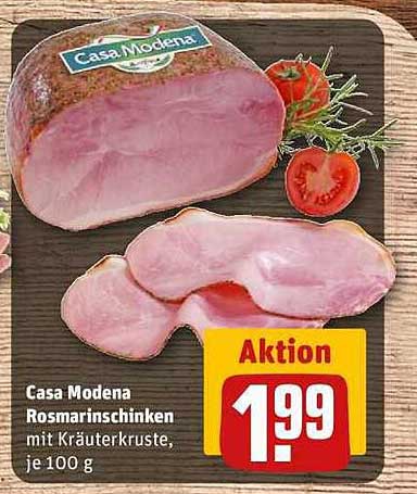 Casa Modena Rosmarinschinken mit Kräuterkruste, je 100 g