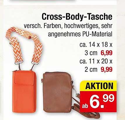Cross-Body-Tasche