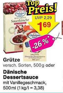 Dänische Dessertsauce mit Vanillegeschmack, 500 ml