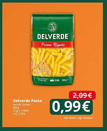 Delverde Pasta 500g - verschiedene Sorten