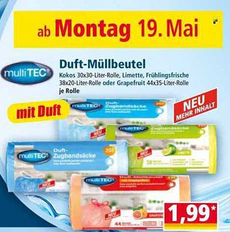 Duft-Müllbeutel von multiTEC