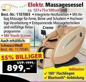 Elektrischer Massagesessel