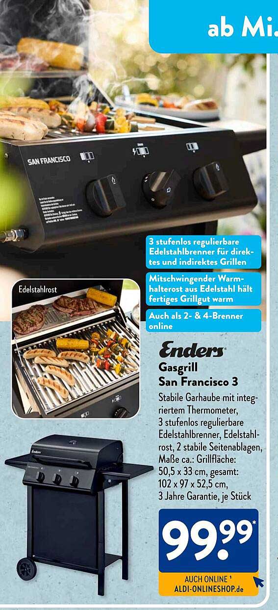 Enders Gasgrill San Francisco 3