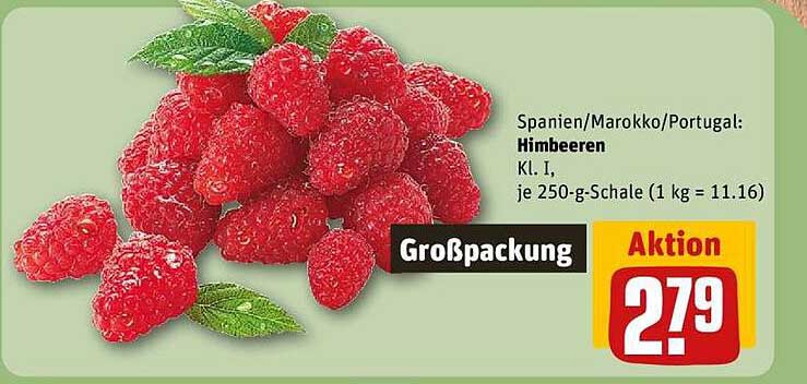 Himbeeren Großpackung - Aktion!