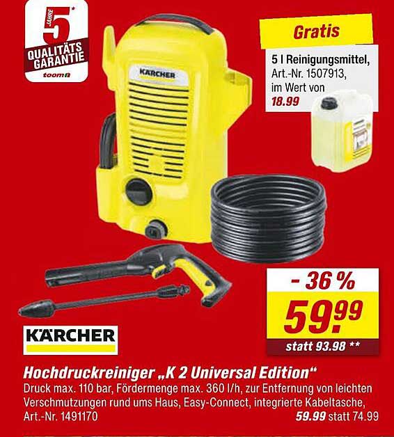 Hochdruckreiniger „K 2 Universal Edition“