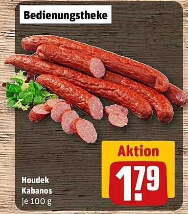 Houdek Kabanos je 100 g - Aktion