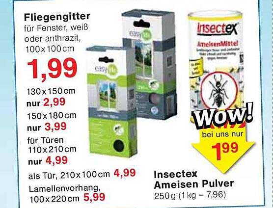 Insectex Ameisen Pulver 250g - nur 1,99€