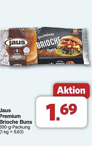 Jaus Premium Brioche Buns