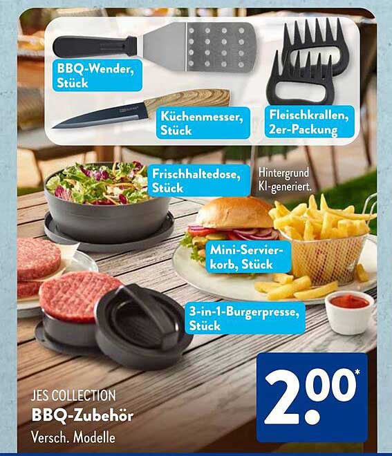JES COLLECTION BBQ-Zubehör - Verschiedene Modelle