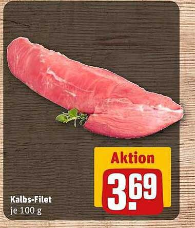 Kalbs-Filet je 100 g