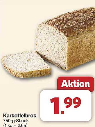 Kartoffelbrot 750-g-Stück