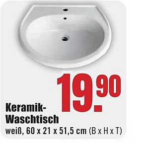 Keramik-Waschtisch