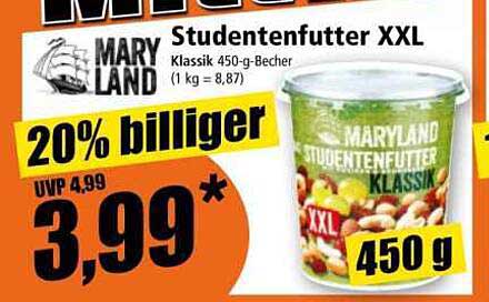 Maryland Studentenfutter XXL 450g