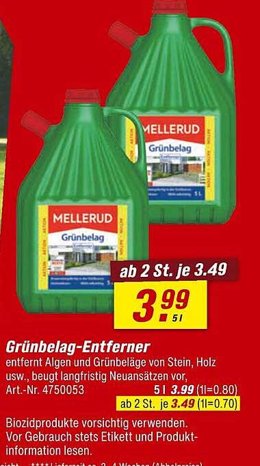 MELLERUD Grünbelag-Entferner - ab 2 St. je 3,49 €