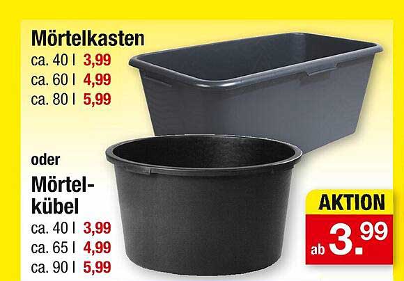 Mörtelkasten und Mörtelkübel – Praktische Helfer für Baustelle und Garten