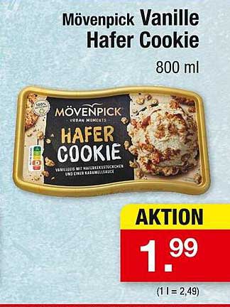 Mövenpick Vanille Hafer Cookie 800 ml
