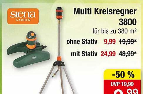 Multi Kreisregner 3800 für bis zu 380 m²