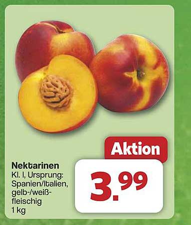 Nektarinen 1 kg - Aktion!