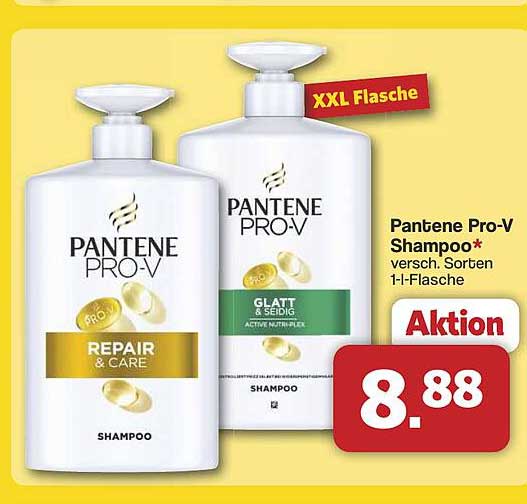 Pantene Pro-V Shampoo - verschiedene Sorten, 1 l-Flasche