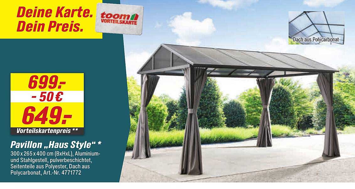 Pavillon „Haus Style“