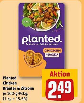 Planted Chicken Kräuter & Zitrone