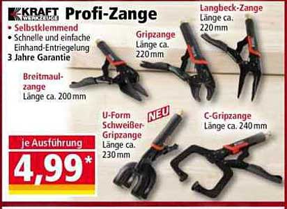 Profi-Zange – Für alle Anforderungen gerüstet