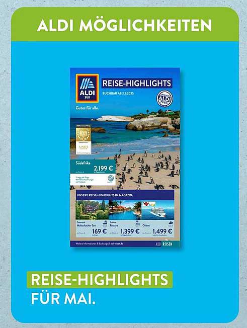 REISE-HIGHLIGHTS für Mai