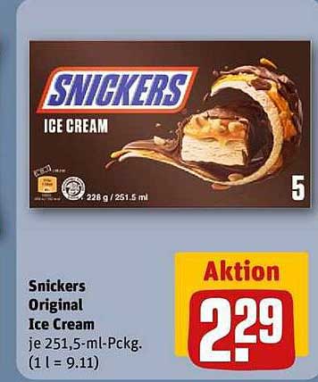 Snickers Original Ice Cream