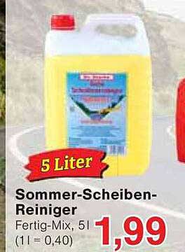 Sommer-Scheiben-Reiniger 5 Liter