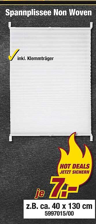 Spanplissees Non Woven - Hot Deals bei Poco!