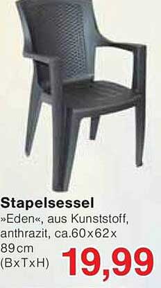 Stapelstuhl »Eden« aus Kunststoff