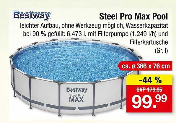 Steel Pro Max Pool