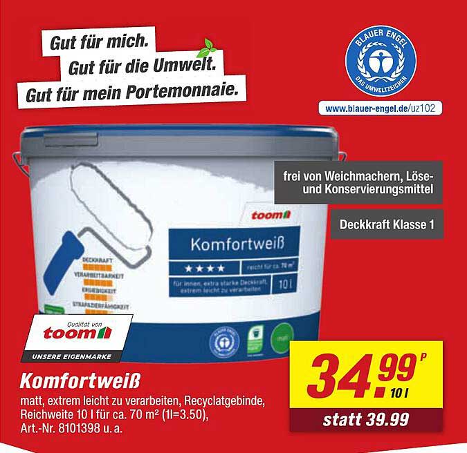 toom Komfortweiß