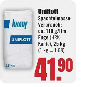 Uniflott Spachtelmasse 25 kg