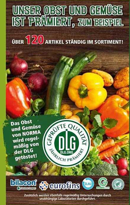Unser Obst und Gemüse ist prämiert